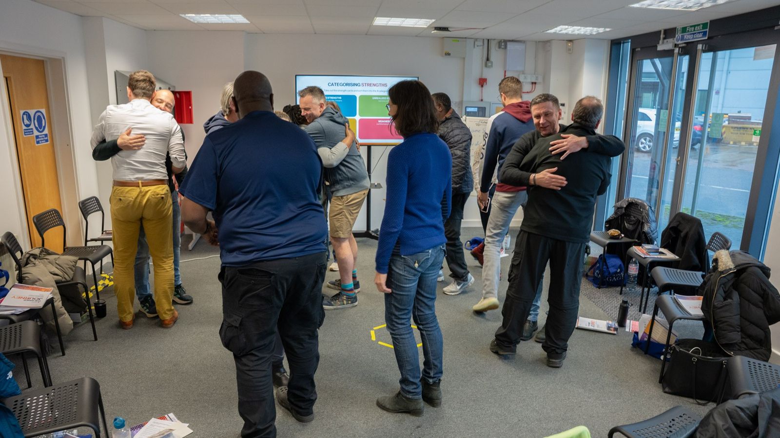 Participants meet in pairs, London