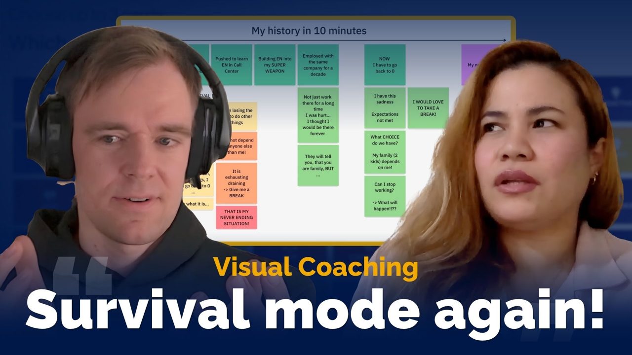 Joan's Visual Coaching session